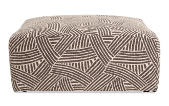 Sofia Chocolate Cocktail Ottoman