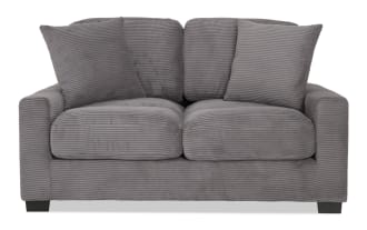 Aspen Charcoal 61'' Loveseat