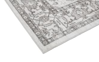 Ivy 5' x 7' Cream Oriental Washable Rug