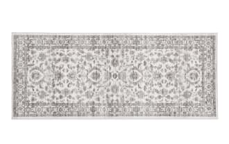 Ivy 3' x 6' Cream Oriental Washable Runner