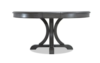 Coco II Gray Oval Extendable Dining Table