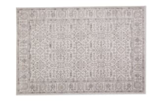 Clara 5' x 7' Light Gray Oriental Rug