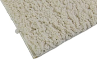 Ava 5' x 7' Ivory Shag Rug