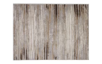 Theo 8' x 10' Beige & Green Striped Rug