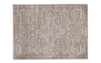 Benny 5' x 7' Beige & Ivory Oriental Rug