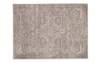 Benny 8' x 10' Beige & Ivory Oriental Rug