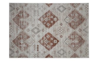 Remy 5' x 7' Orange Abstract Rug