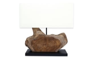 Naomi Natural Wood Table Lamp