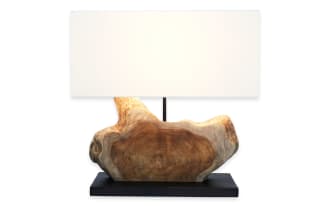 Naomi Natural Wood Table Lamp