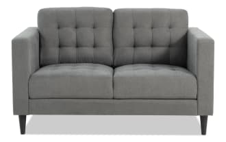 Metro Charcoal 57'' Loveseat