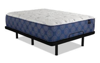 Power Bob Elite Base with Indulgence 15'' Twin XL Plush Mattress