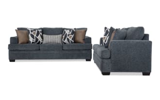 Hannah Gray 92'' Sofa & 67'' Loveseat