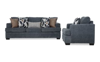 Hannah Gray 92'' Sofa & Chair