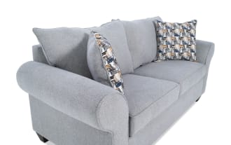 Kylie Gray 82'' Sleeper Sofa with Full Cooling Mattress