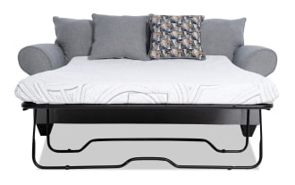 Kylie Gray 82'' Sleeper Sofa with Full Cooling Mattress