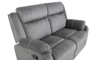 Lagoon Gray 57'' Manual Reclining Loveseat