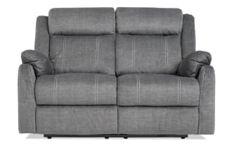 Lagoon Gray 57'' Manual Reclining Loveseat