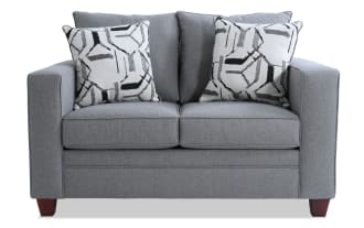 Dustin Gray 65'' Loveseat