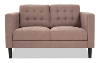 Metro Taupe 57'' Loveseat
