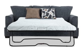 Hannah Gray 92'' Sleeper Chofa with Queen Cooling Mattress