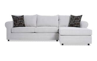 Chris Gray 114'' 2 Piece Right Arm Facing Chaise Sectional