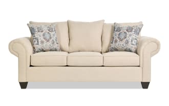 Chloe Beige 88'' Sofa