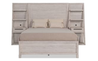 Canyon Queen White Wall Bed