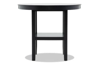 London Black Round Counter Height Dining Table