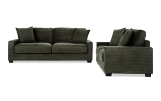 Aspen Forest 86'' Sofa and 61'' Loveseat