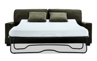 Aspen Forest 86'' Sleeper Sofa with Queen Gel Mattress