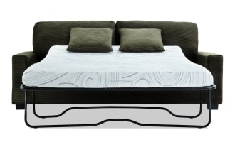 Aspen Forest 86'' Sleeper Sofa with Queen Cooling Mattress