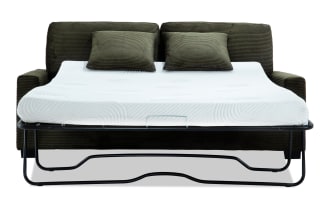 Aspen Forest 78'' Sleeper Sofa with Queen Gel Mattress
