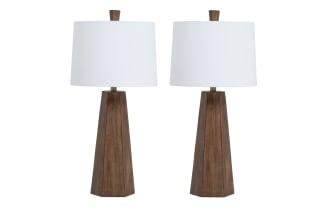 Chicago Brown Table Lamp (Set of 2)
