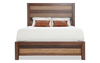 Tahoe Queen Brown Panel Bed