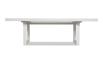 Infinity White Extendable Dining Table