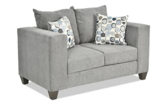 Emma Gray 62'' Loveseat