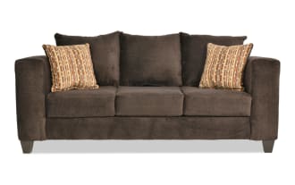 Noah Espresso 84'' Sofa