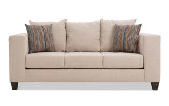 Haley 84'' Beige Sofa