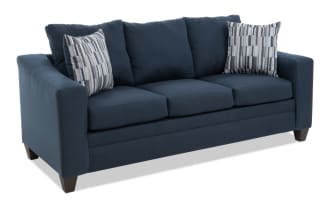 Chase 84'' Navy Sofa