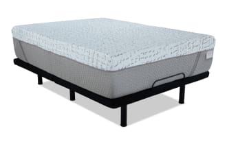 Power Bob Ultra Base with Enchant 16'' Queen Firm Mattress