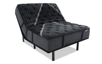 Power Bob Essential Base with Lush 13'' Queen Firm Mattress