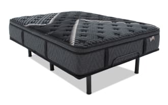 Power Bob Essential Base with Lush 13.5'' King Ultra Plush Mattress