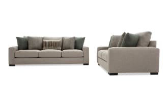 Camden Gray 98'' Sofa & 70'' Loveseat