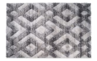 Reign 5' x 8' Gray Geometric Rug