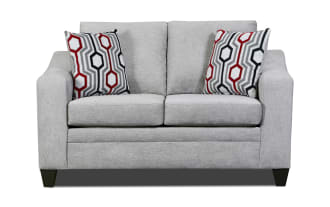 Julian Gray 62'' Loveseat