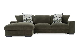 Playground Forest 116'' 2 Piece Left Arm Facing Pop-Up Sleeper Chaise Sectional