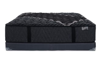 Lush 13'' Queen Extra Firm Low Profile Mattress Set