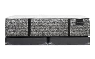 Distinction 15'' King Plush Split Low Profile Mattress Set