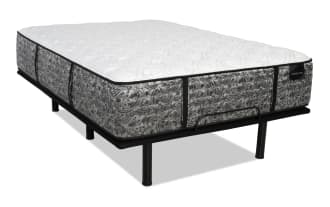 Power Bob Essential Base with Distinction 15'' Twin XL Firm Mattress