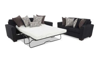 Dylan Sleeper Sofa with Queen Cooling Mattress & Loveseat